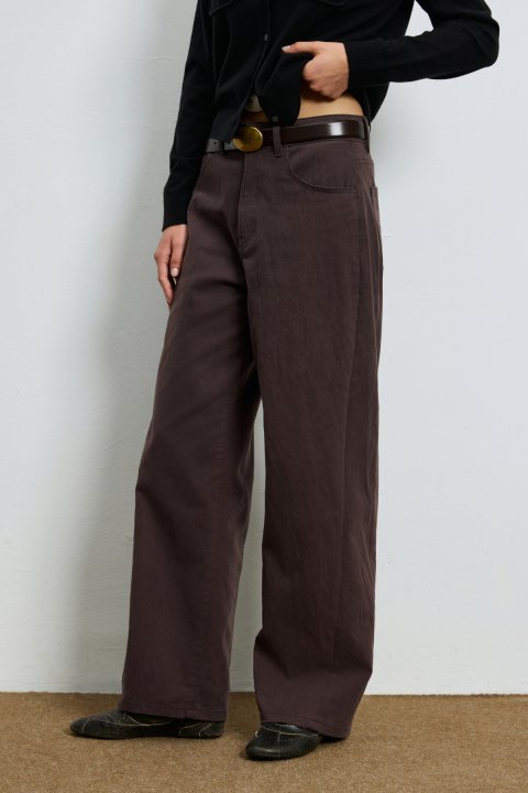 Modern Fit Brown - LUFIAN
