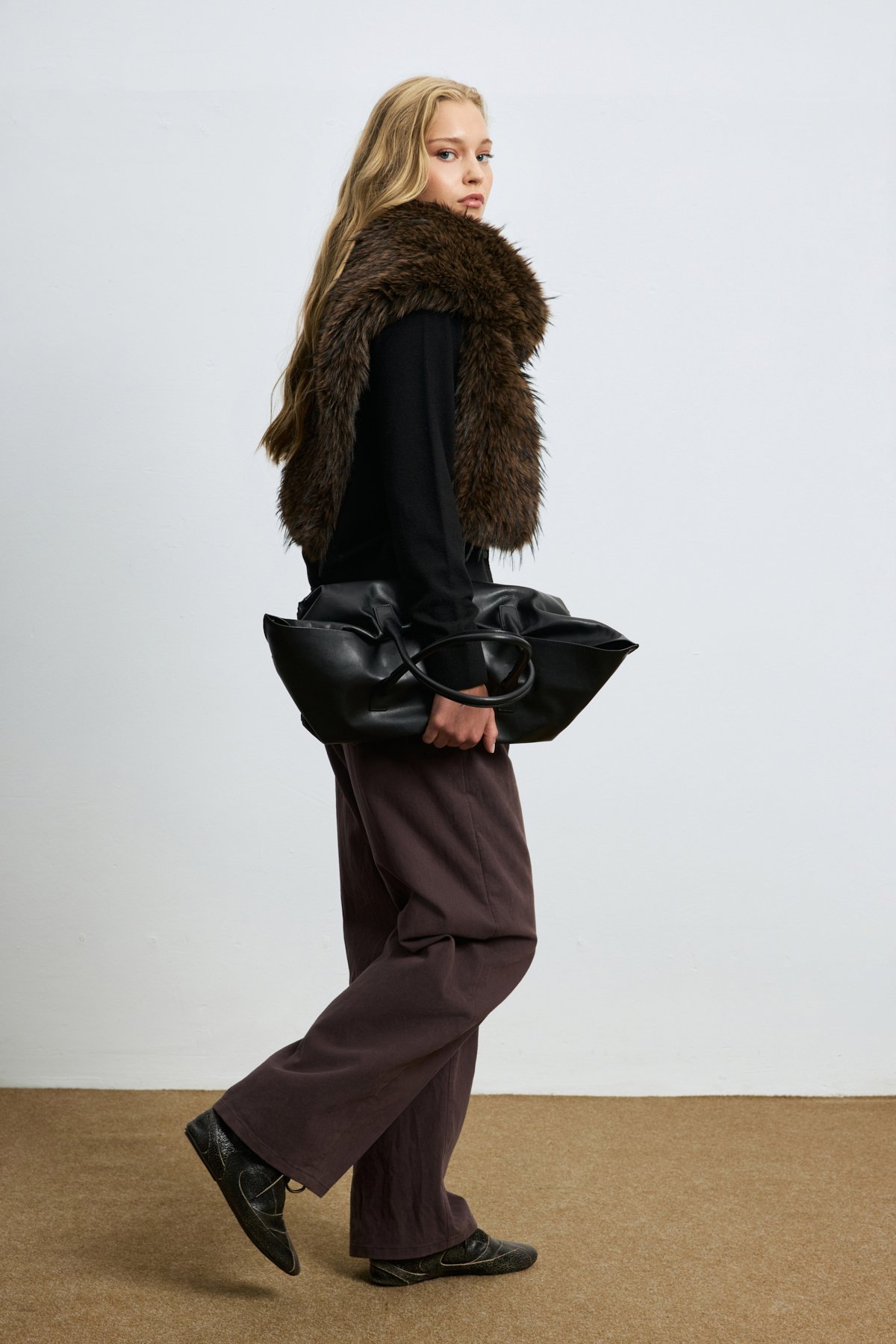 Modern Fit Brown - LUFIAN