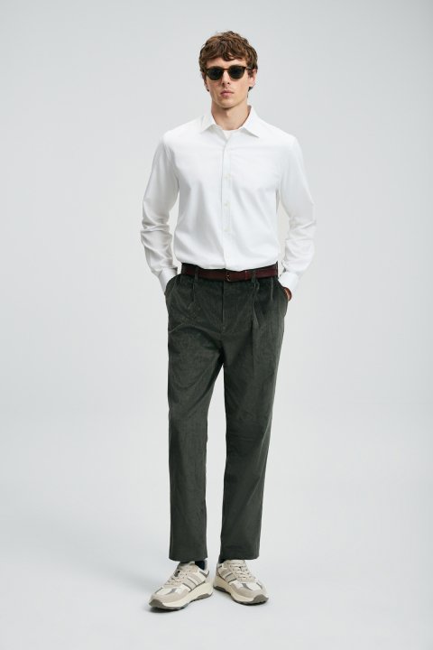 Veran Men's Basic Shirt Regular Fit White - Lufian (1)