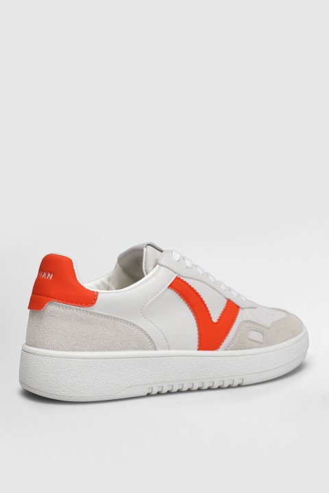 Vernon Men's Sneaker Shoes Orange - Lufian (1)