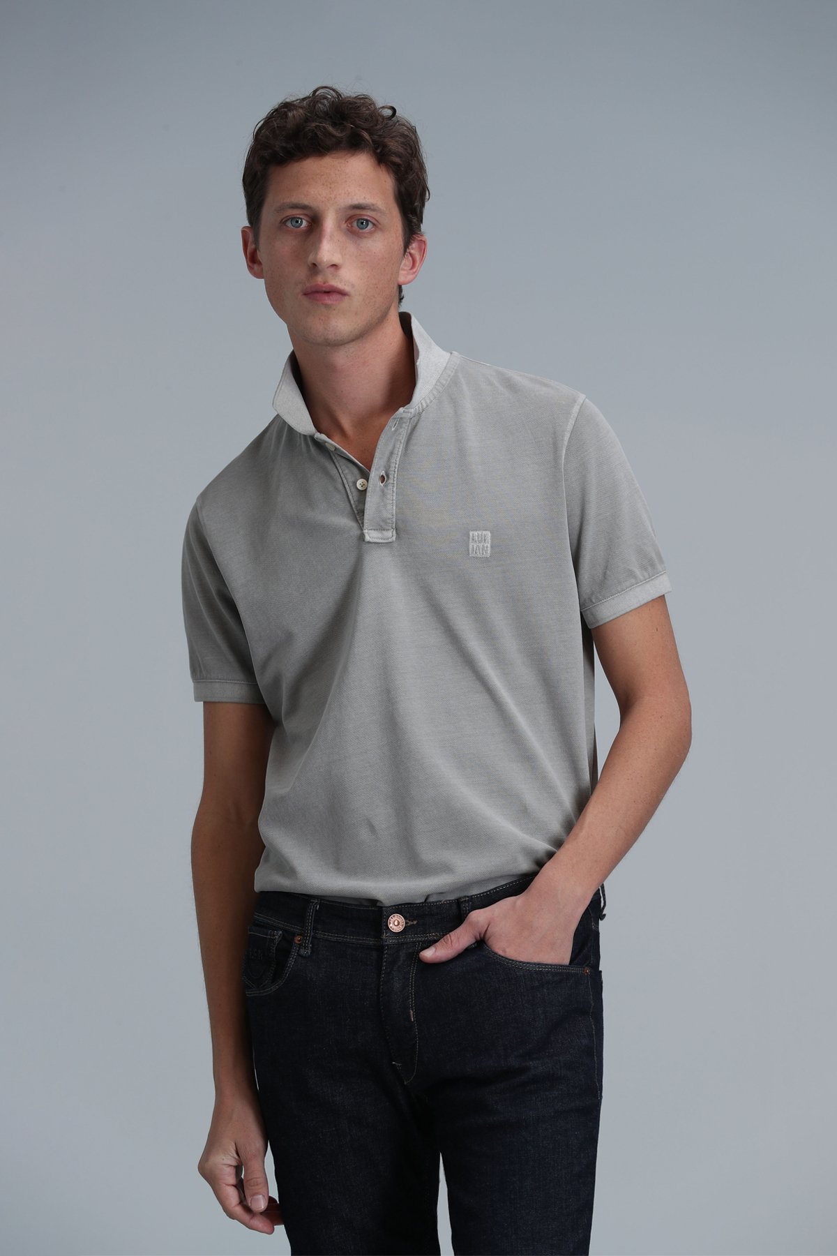 Vernon Smart Erkek Polo Tişört Bej - Lufian