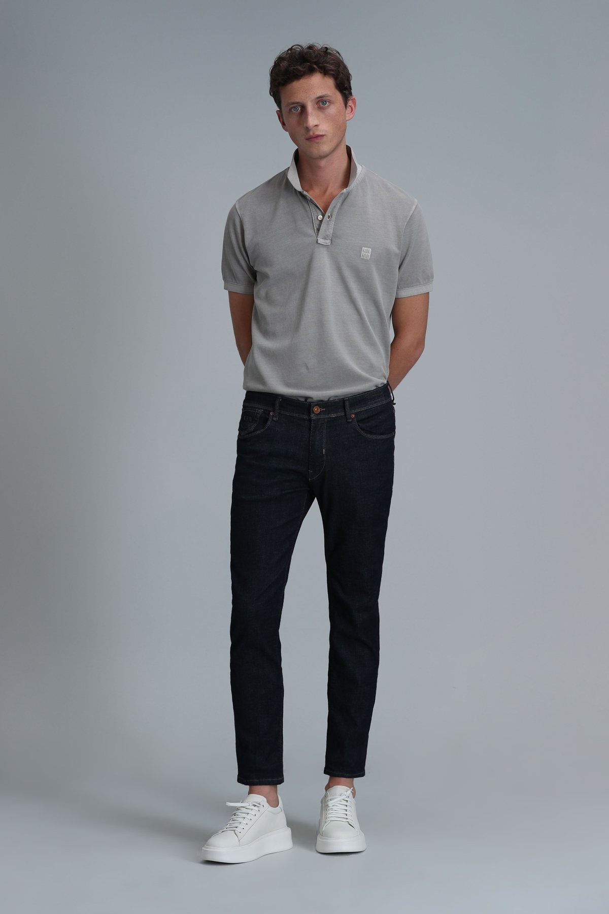 Vernon Smart Erkek Polo Tişört Bej - Lufian (1)