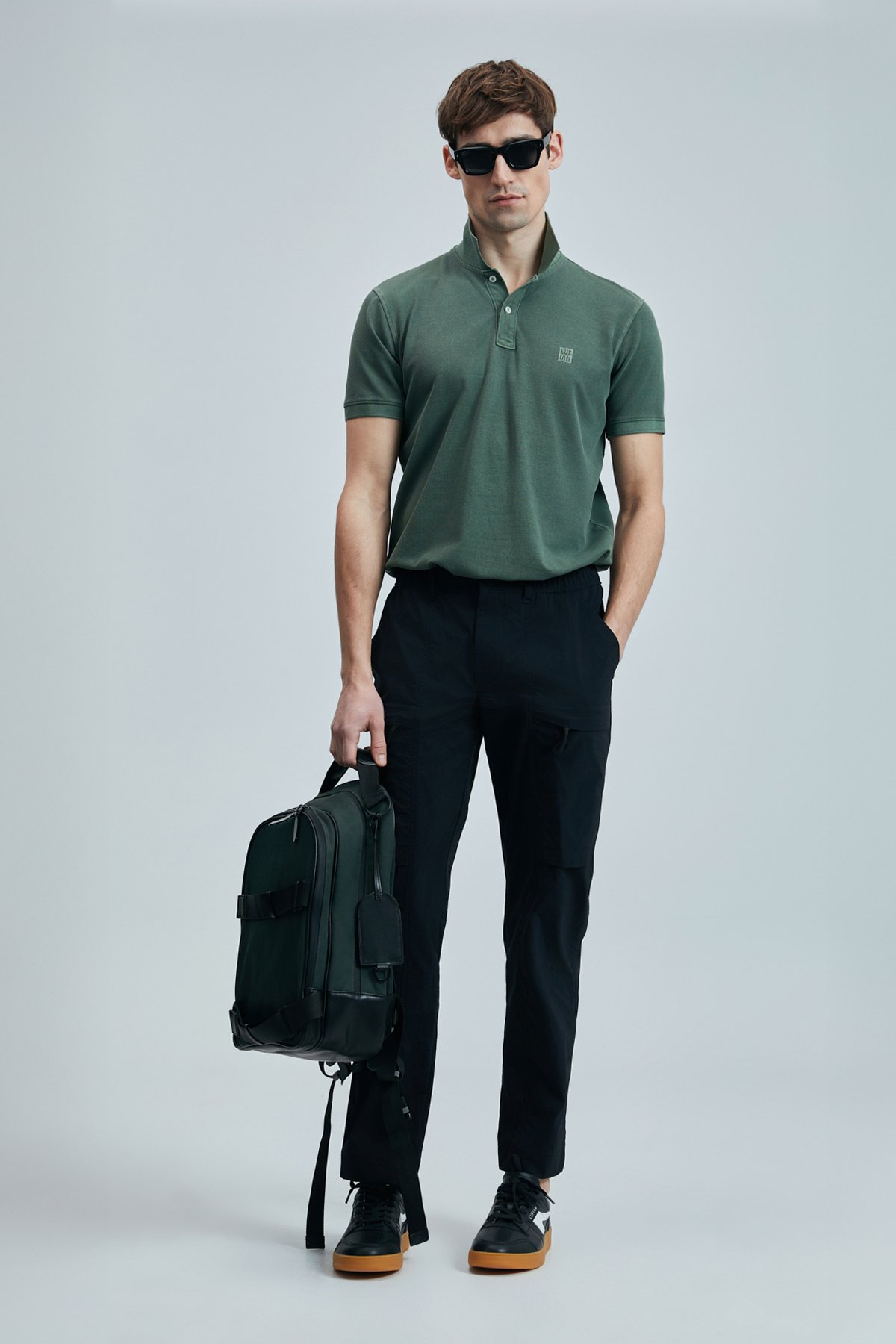 Vernon Smart Erkek Polo Tişört Çimen Yeşili - Lufian