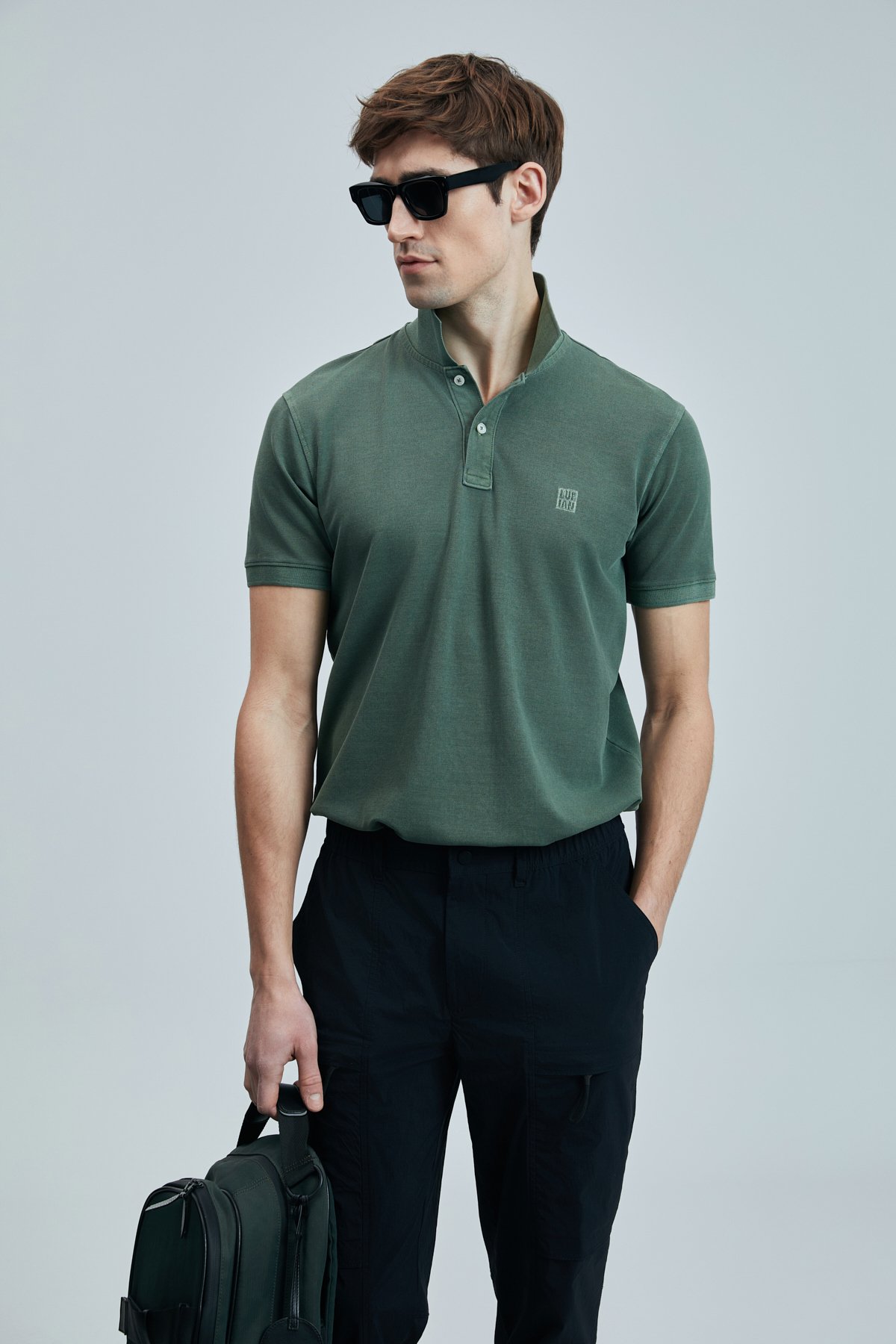 Vernon Smart Erkek Polo Tişört Çimen Yeşili - Lufian (1)
