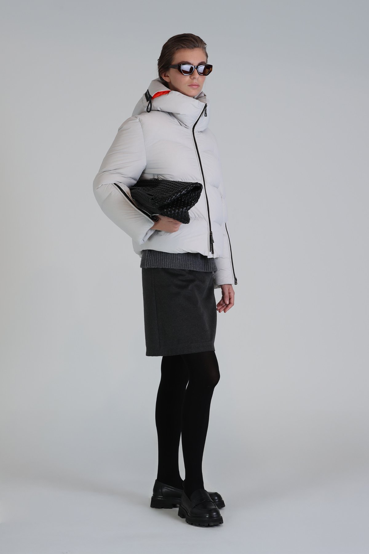 Verona Kadın Etek Antrasit - Lufian