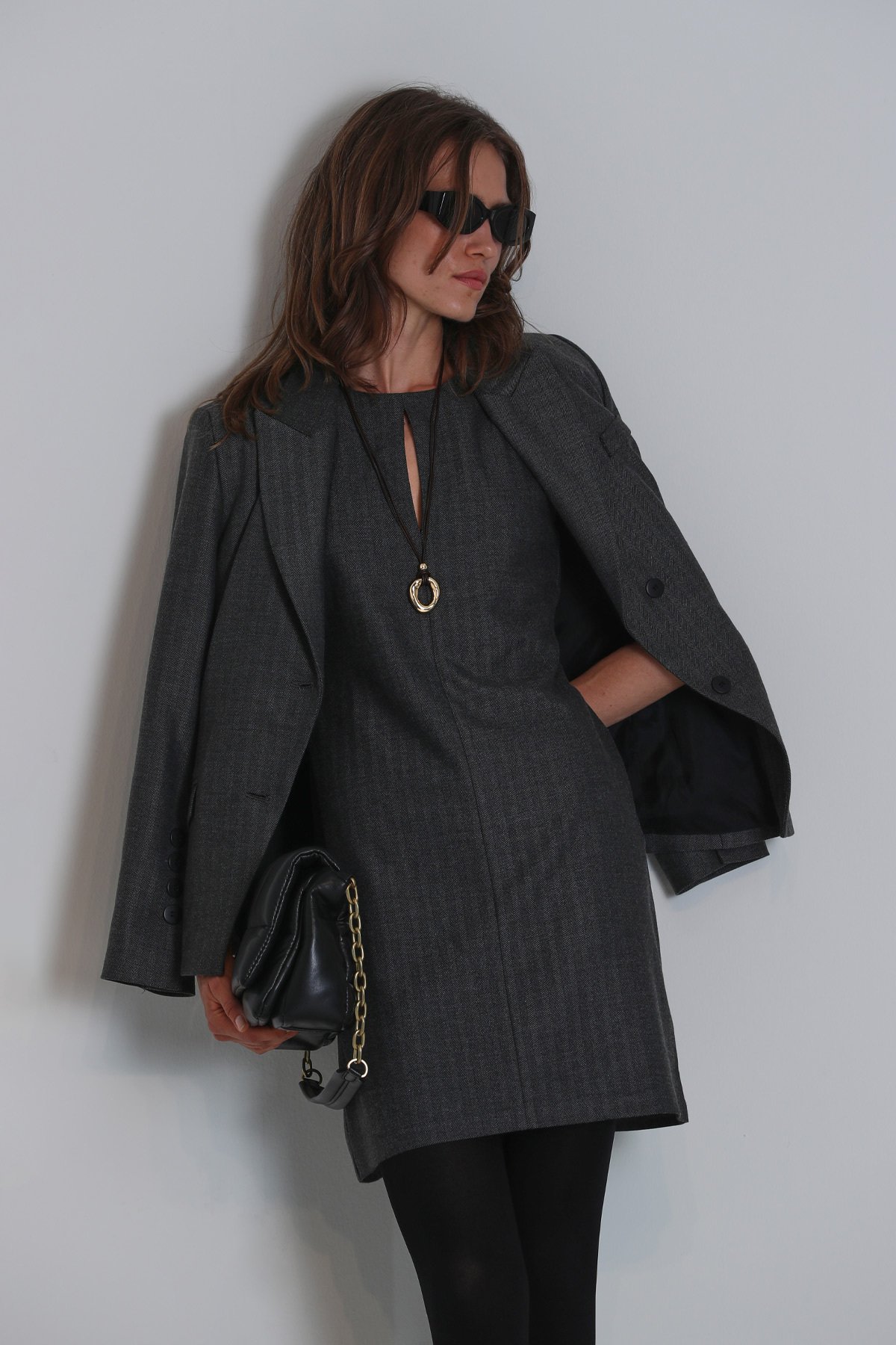 Vıctor Women's Jacket Grey - LUFIAN (1)
