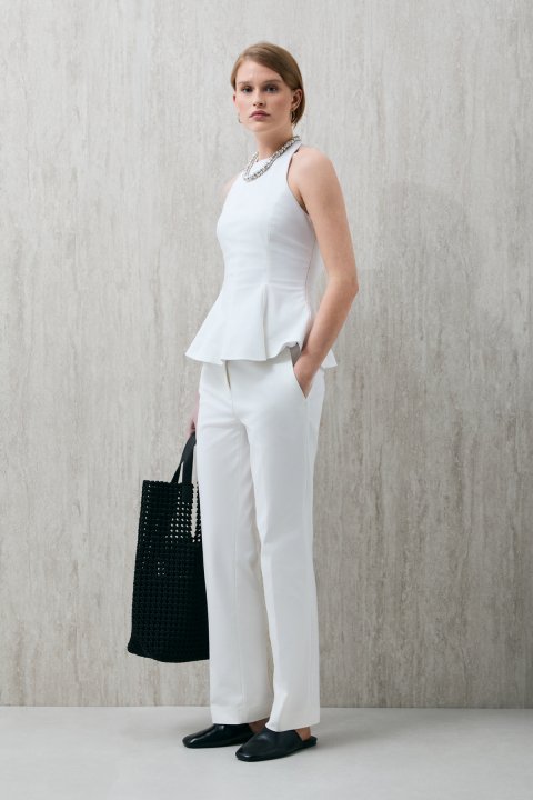 Vıctorıa Women's Blouse Off White - Lufian (1)
