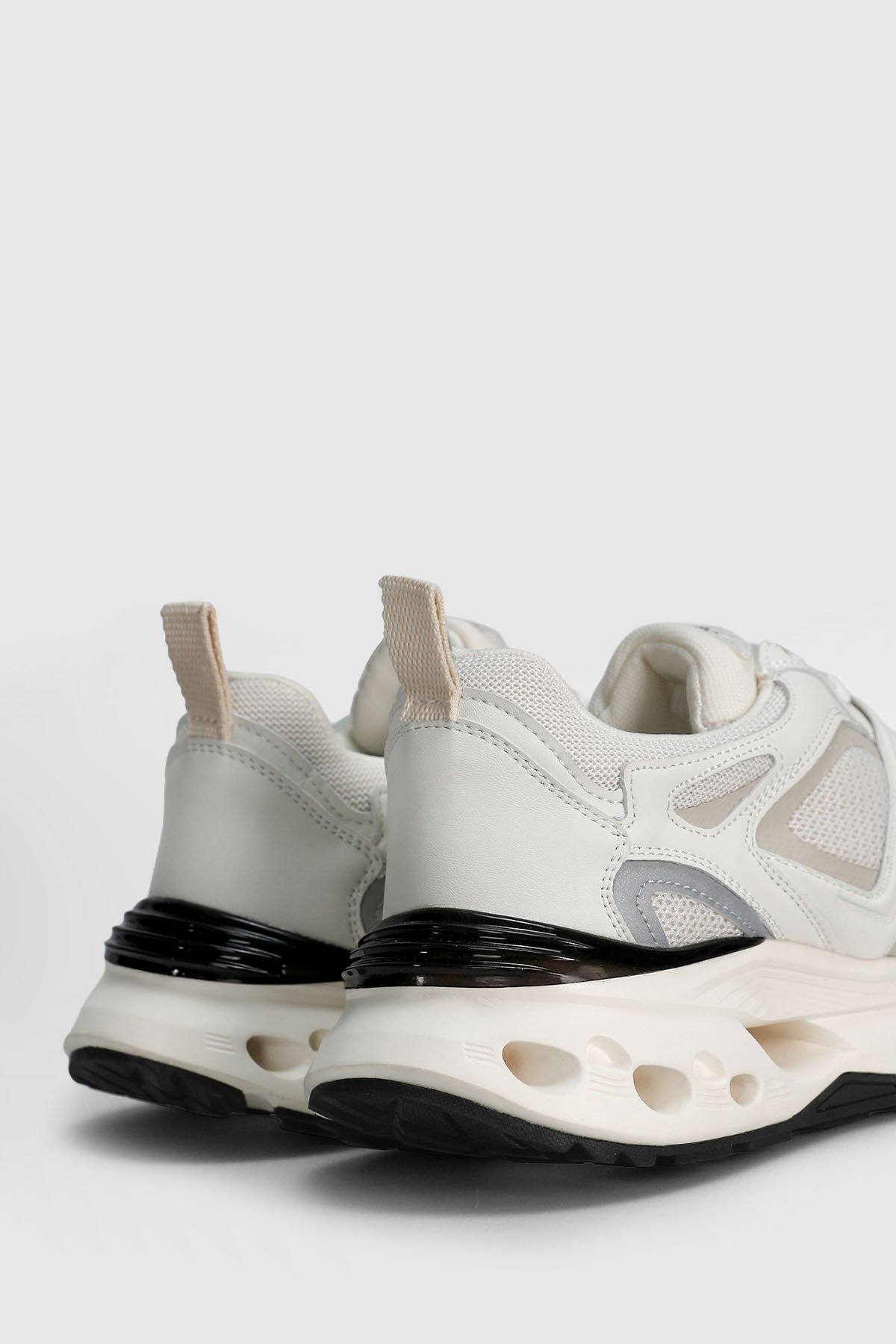 Vlad Erkek Deri Sneaker Ayakkabı Ekru - Lufian (1)