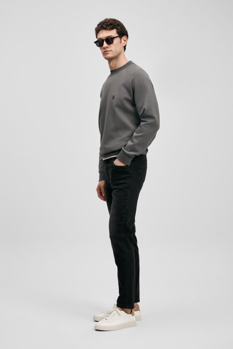 Wılıam Smart Jean Erkek Pantolon Slim Fit Antrasit - LUFIAN