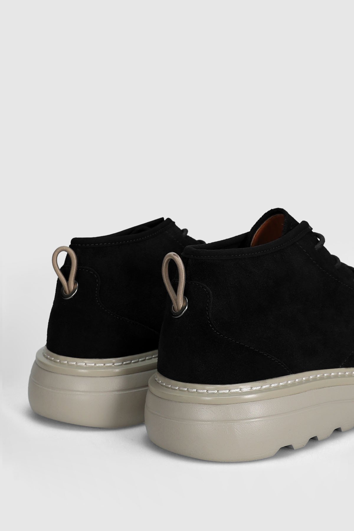 Wıllıam Erkek Deri Sneaker Ayakkabı Siyah - Lufian (1)