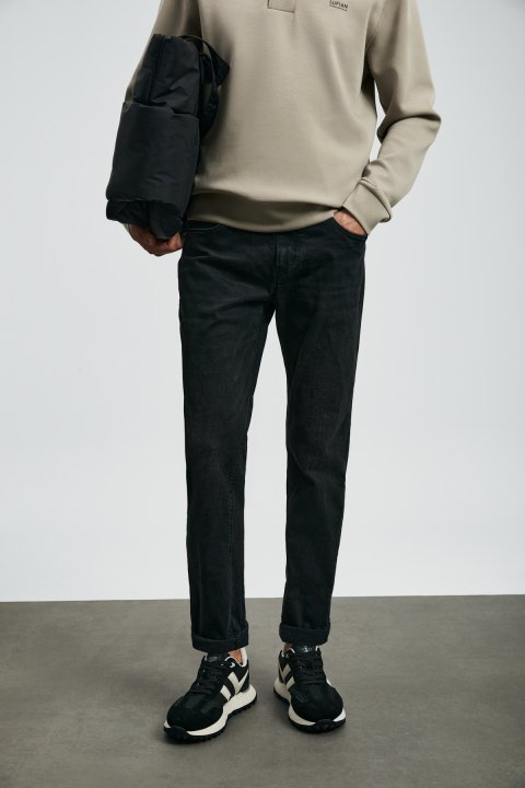 Wıllıam Spor Jean Erkek Pantolon Slim Fit Siyah - Lufian (1)