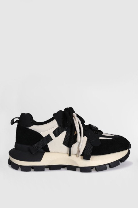 Yoko Kadın Sneaker Ayakkabı Siyah - LUFIAN