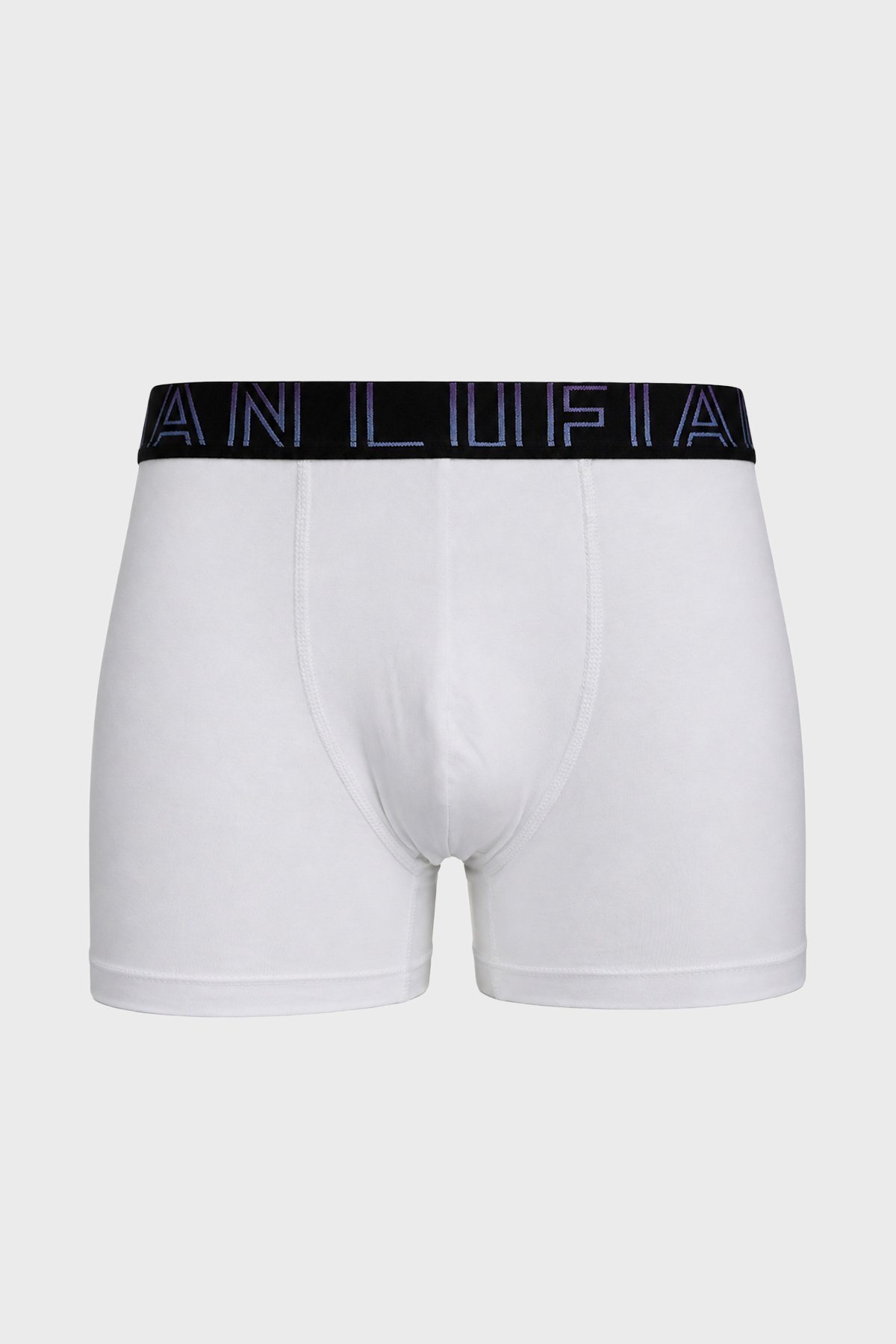 Zeg Erkek Pamuklu Boxer Beyaz - LUFIAN