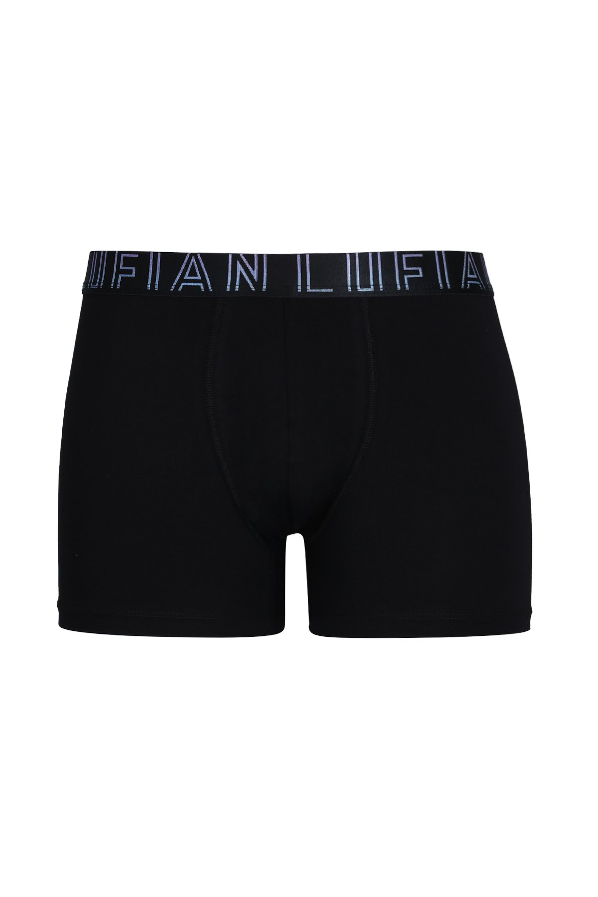 Zeg Erkek Pamuklu Boxer Siyah - Lufian