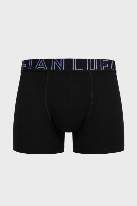Zeg Erkek Pamuklu Boxer Siyah - LUFIAN